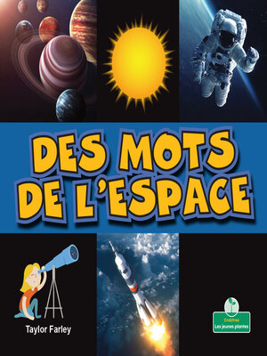 cover image of Des mots de l'espace (Space Words)